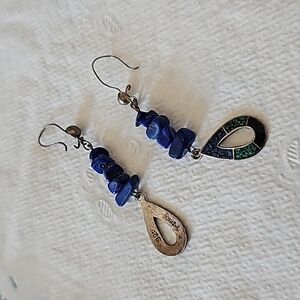 Vintage mexican festival earrings